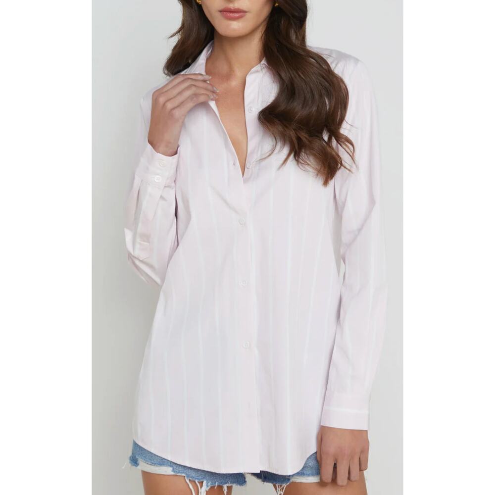 L'Agence Layla Tunic Blouse with Vent size S small